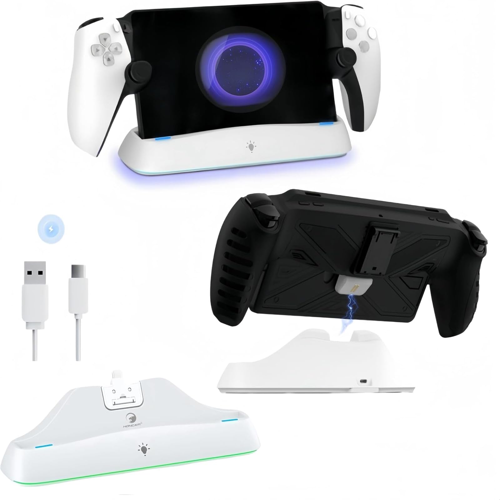 Amazon.co.jp: PS Portal用充電スタンド【新アップグレード-KaliTe