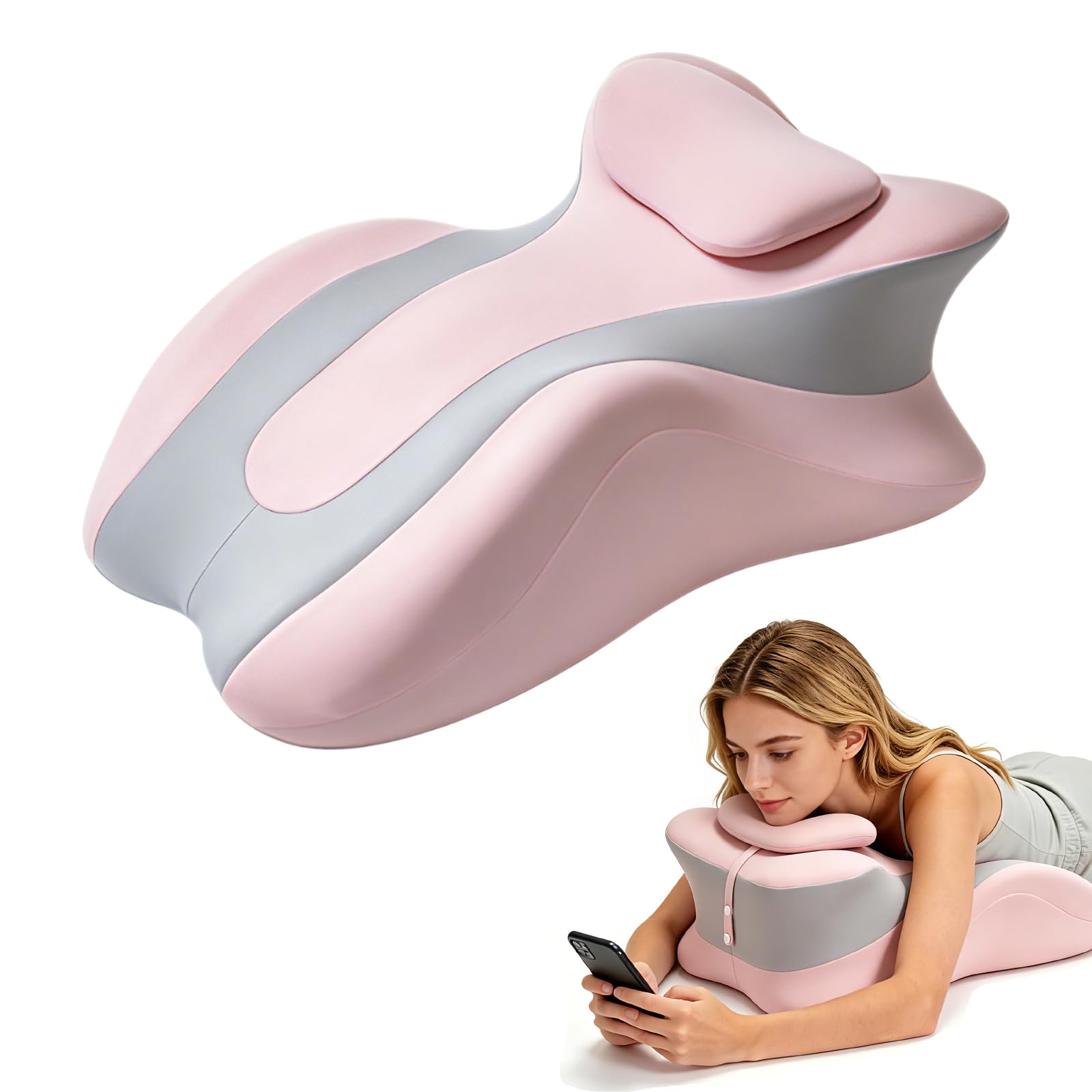 Photo 1 of Paxato Intimacy Pillow Wedge - Memory Foam Ergonomic Support Cushion