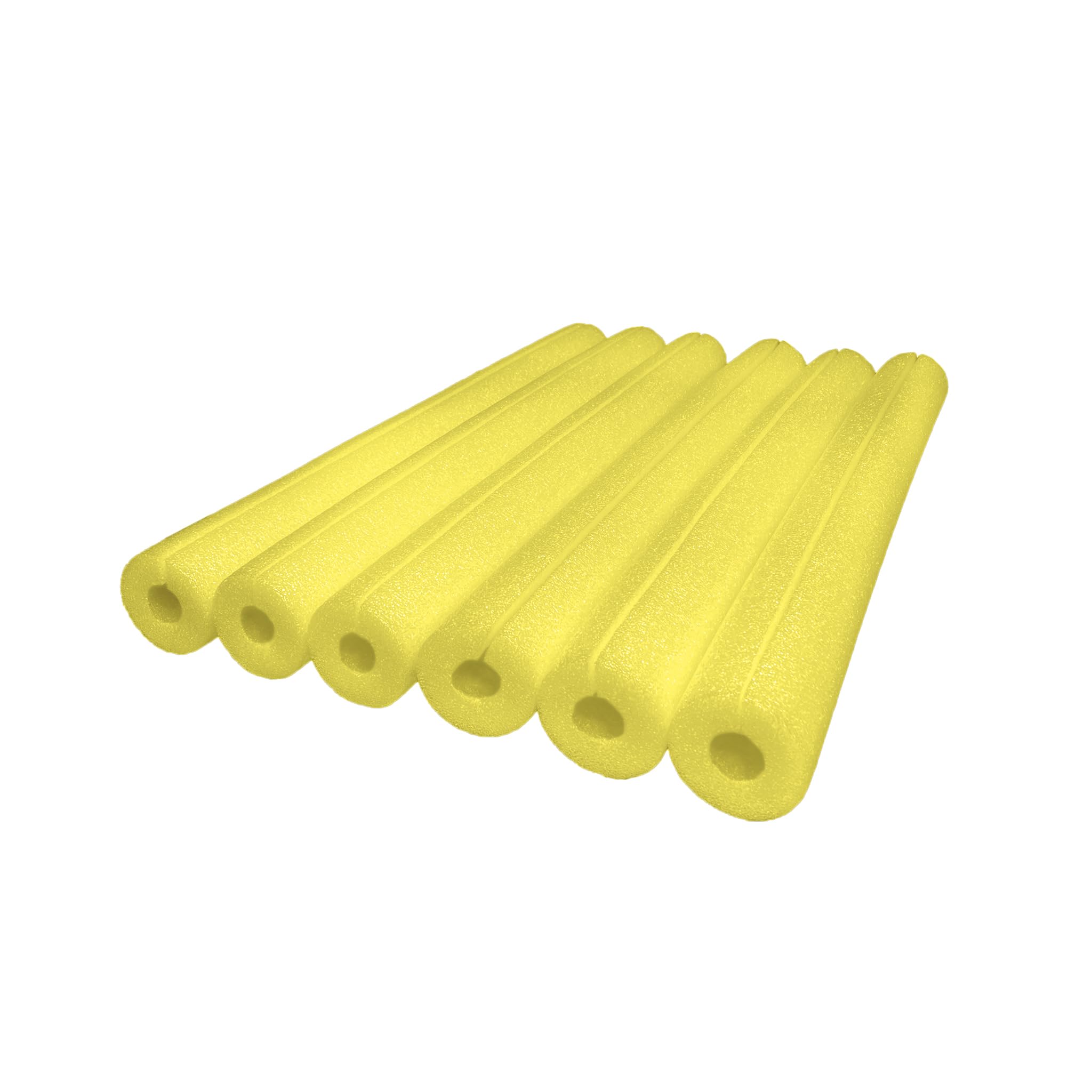 Oodles of Noodles Clamp-On 22 Inch Foam Noodles - 6 Pack - Extra Dense, Buoyant Foam Tubes Used as Sharp Edge Protectors, Corner Guards, Padding, Pipe