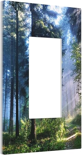 Vista 222 de Placa de pared con interruptor de luz de doble interruptor de pared para niños, diseño de dinosaurio, galaxia, espacio exterior, planeta, nebulosa