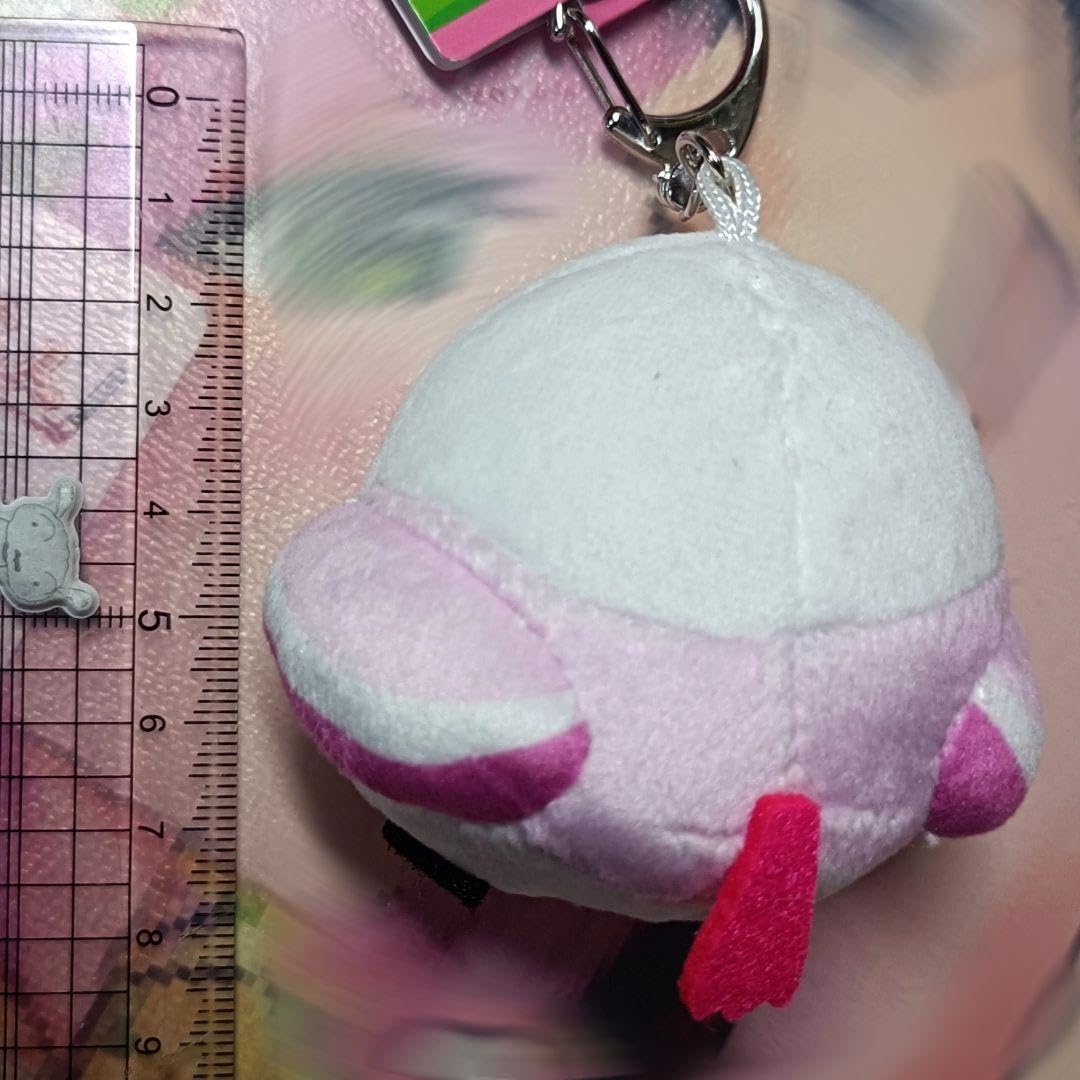 ぬいぐるみキーホルダー ふくふくシマエナガ シマちゃん ボールチェーン付き 10cm