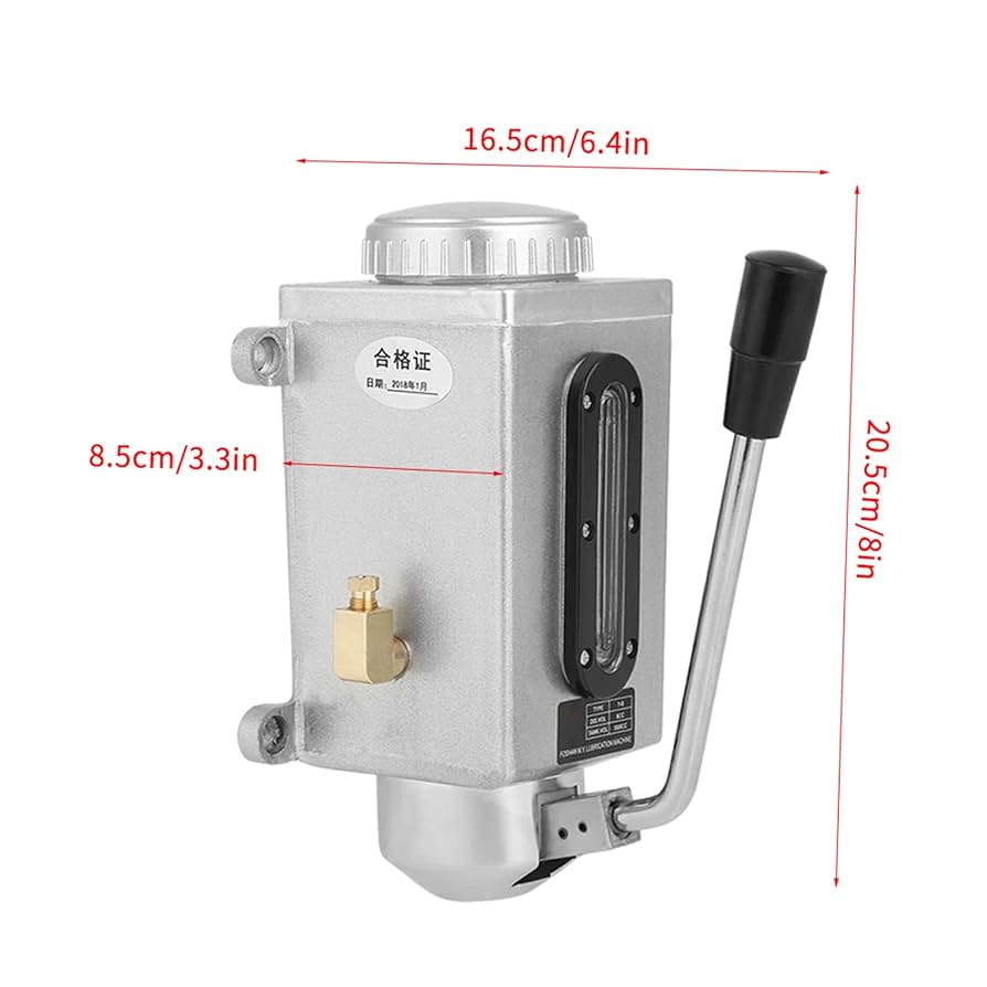るーぽ Manual Lubricating Oil Pump, Double Outlet Port 500CC Left