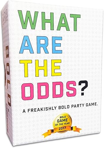 What are the odds? Edición familiar, el mejor juego de cartas para familia, amigos, y grandes fiestas. Para edades desde 7 años. Diversión para
