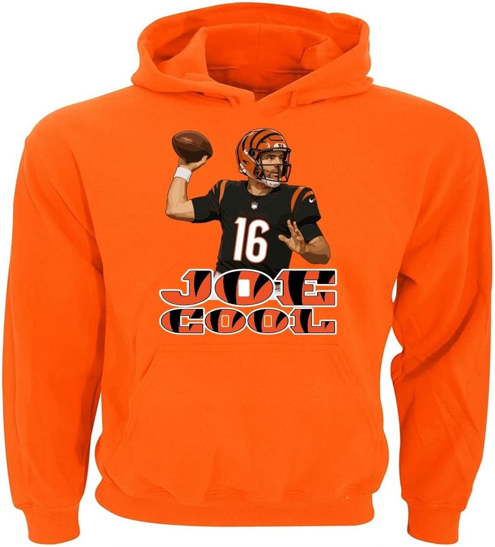 Joe Flacco Joe Cool Cincinnati Hooded Sweatshirt Hoodie