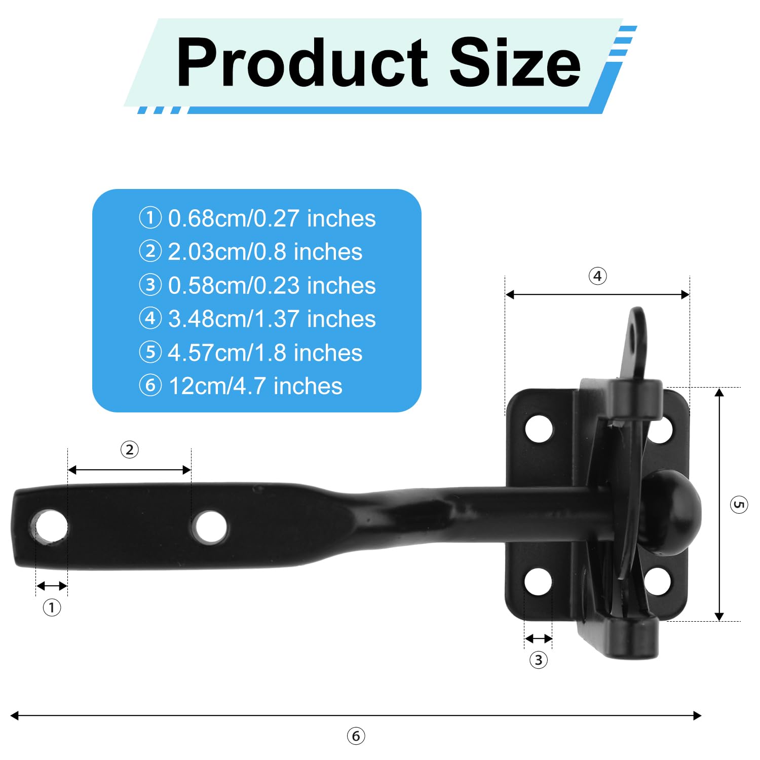 Gate Latch Cable Spring Loaded Latch Opener Stainless Steel Fence Gate ...