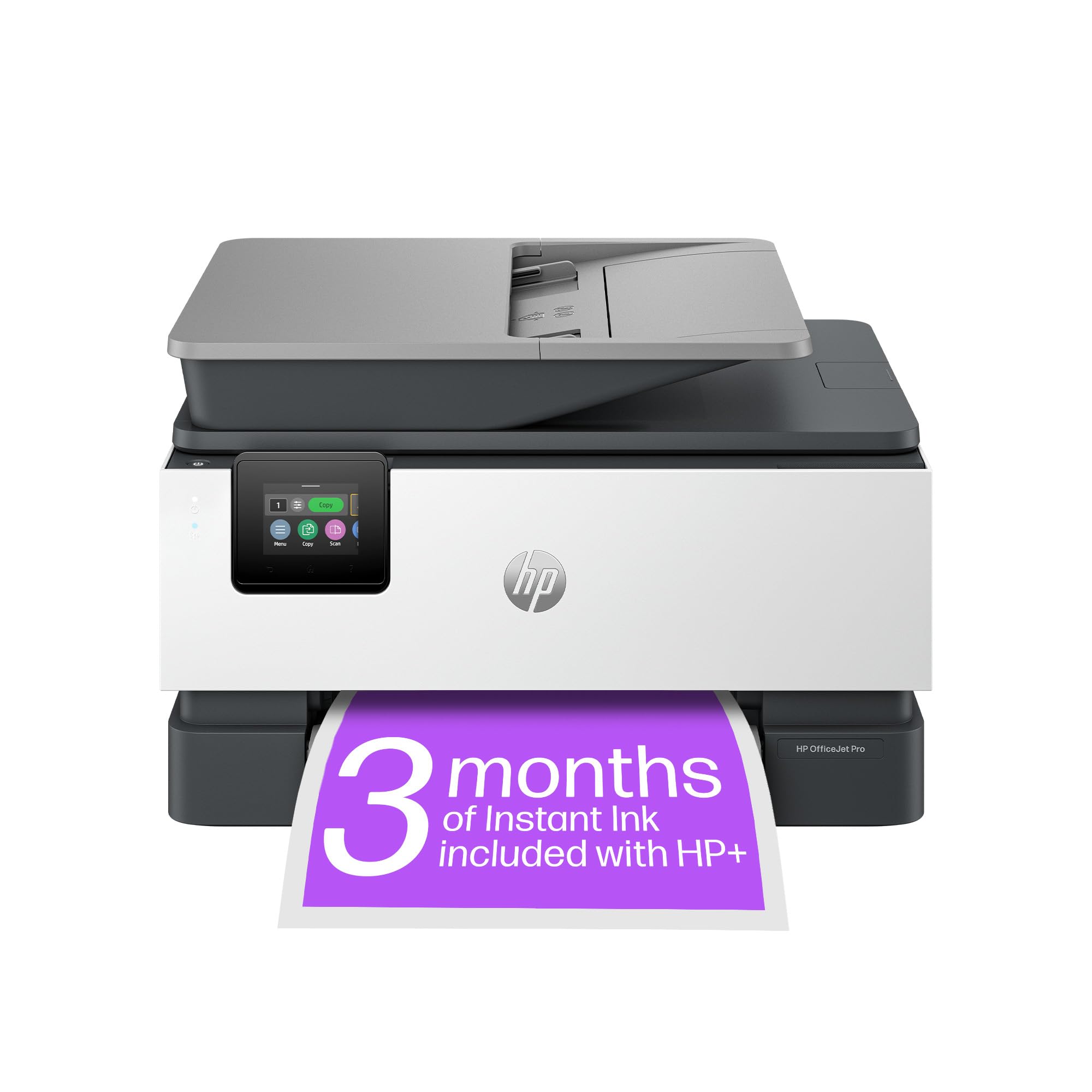 HP OfficeJet Pro 9120e All-in-One Printer | Colour | Printer for Small Office | Print, Scan, Copy Automatic Document Feeder| 3 Months of free Instant Ink | Up To 3 Years Warranty