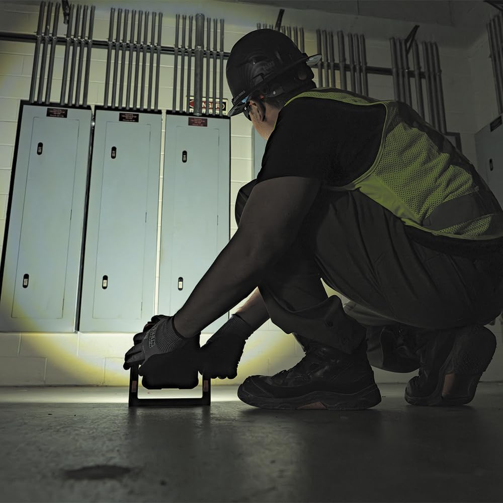 KLEIN TOOLS 56417 Rechargeable LED Work Light, 3000-Lumens, Portable Magnetic Work Light with 6 Modes, 360-Degree Rotation, Compatible with MODbox Rail System - Image 15