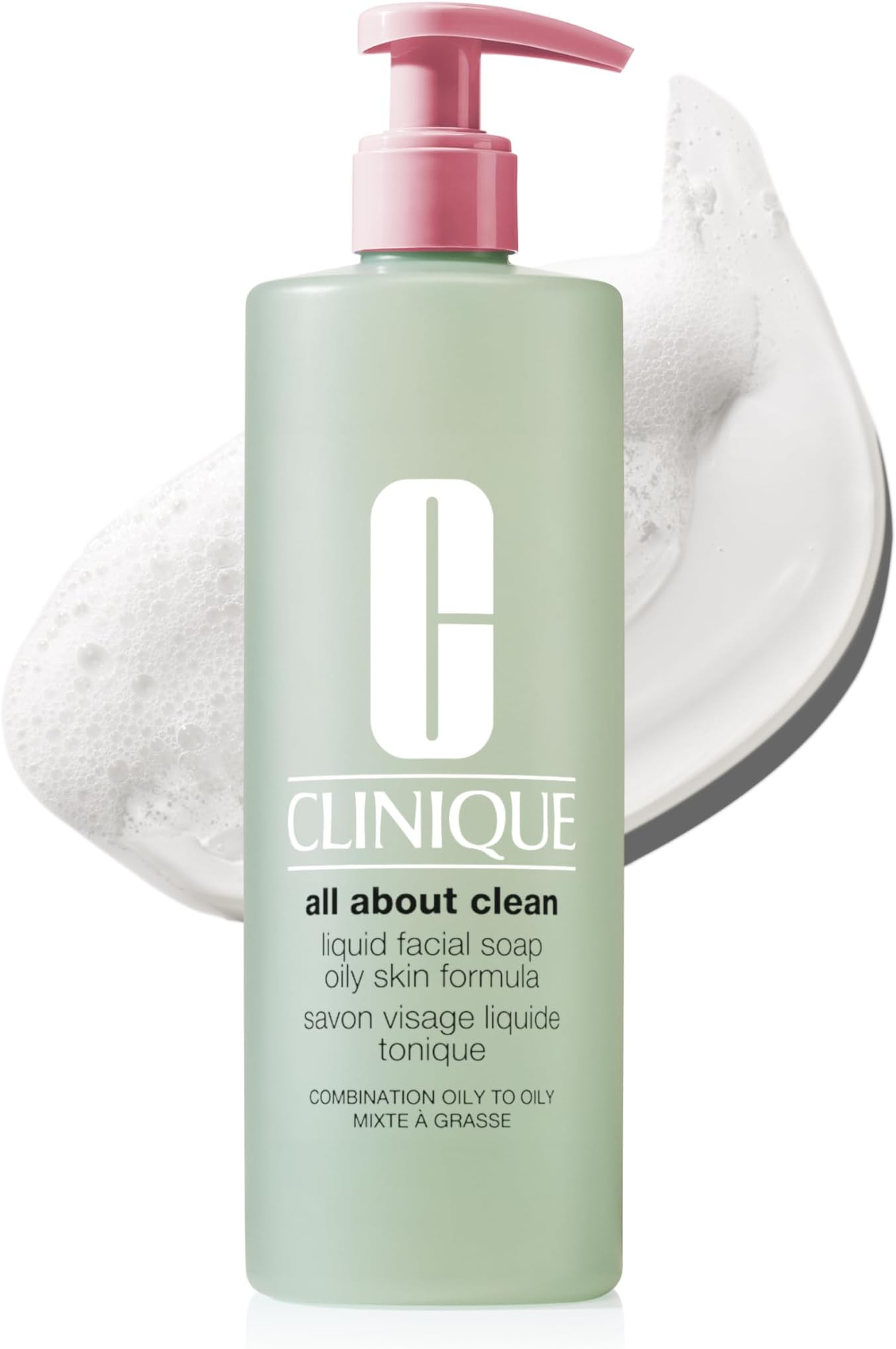 3-Step All About Clean Liquid Facial Cleanser Soap For Oily Skin | Types 3 + 4