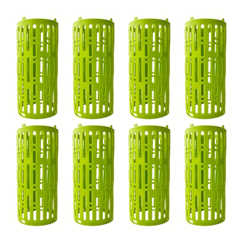 Lot de 8 protections de tronc d'arbre vert foncé pour jardin