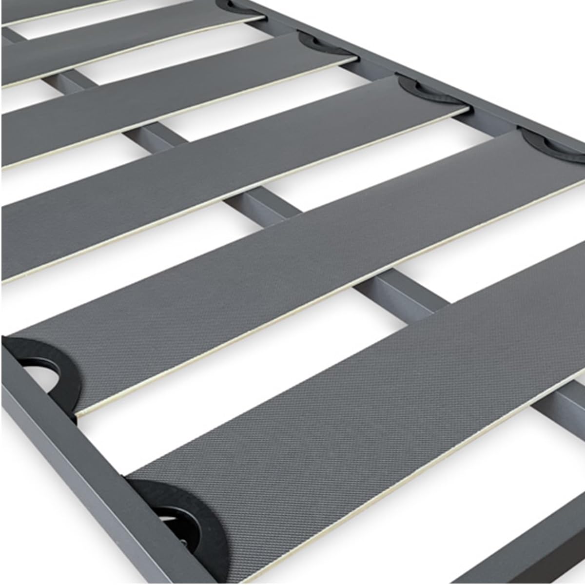 Somier Reforzado de Láminas Anchas Anti Ruido 90x190 Estructura 40x30 mm Sin Patas