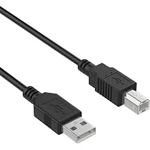 USB Printer Cable Cord for EPSON ECOTANK ET-2400 ET-2800 ET-2803 ET-3850 ET-8500