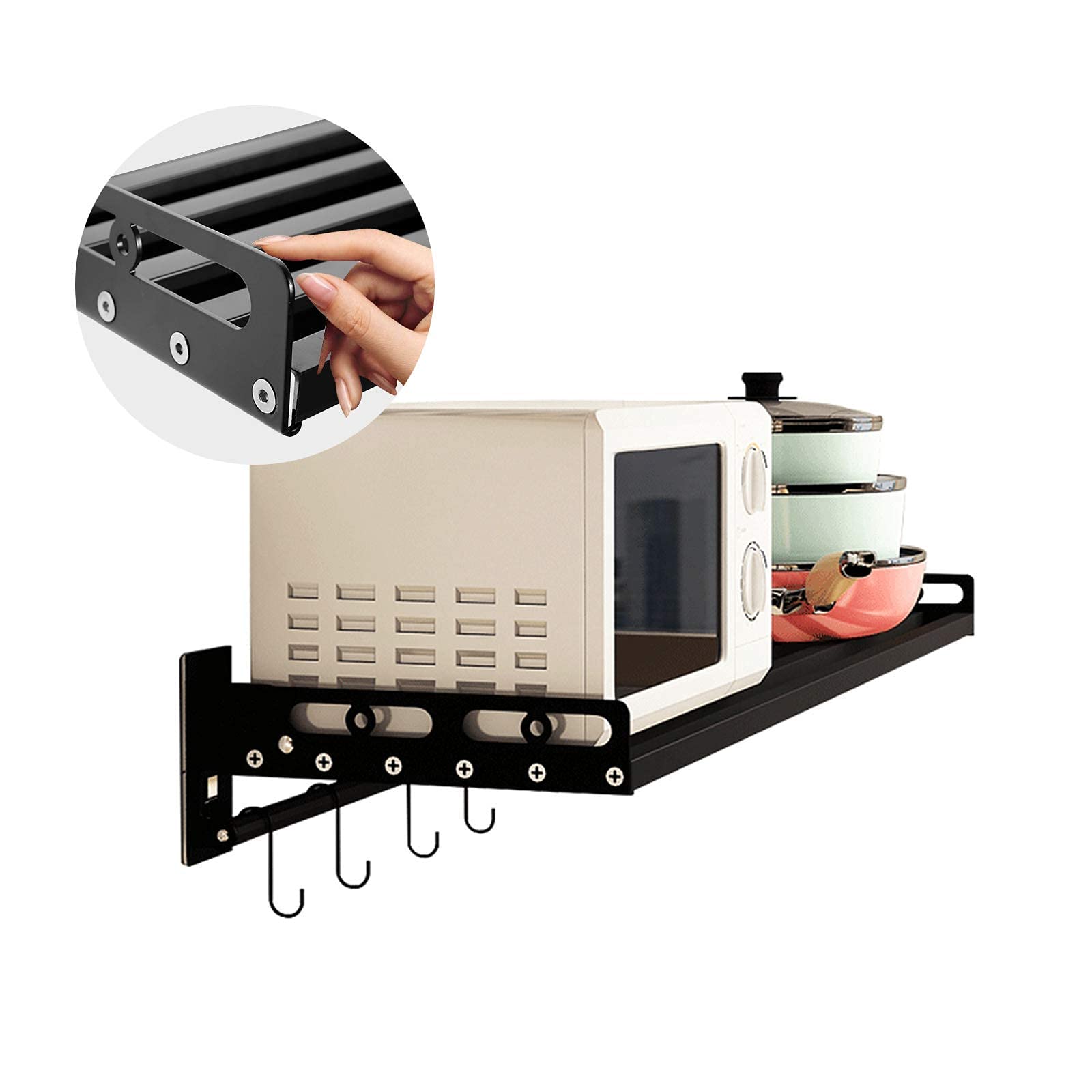 Magnetron Racks, Aanrecht Organizer, Keuken Koolstofstaal