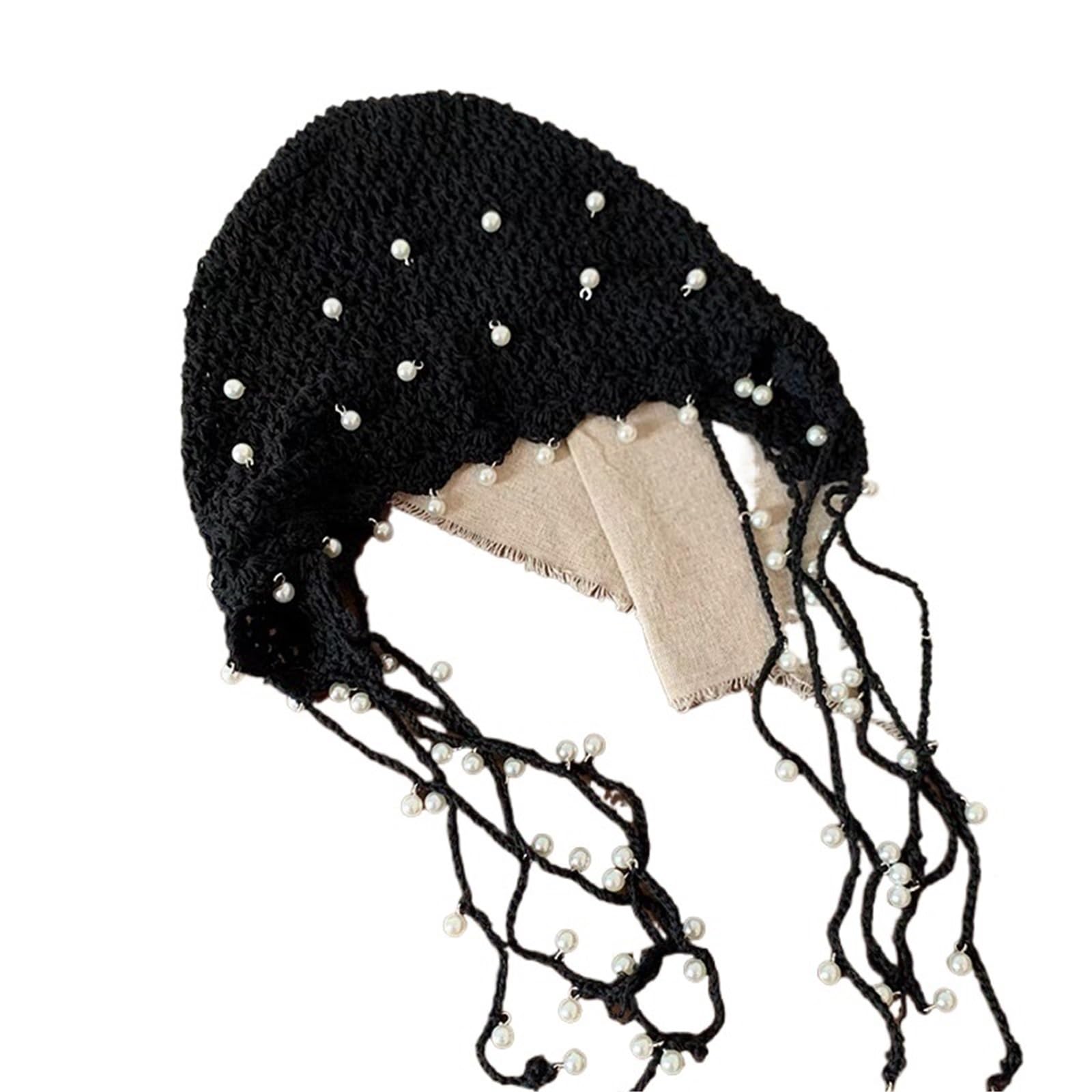 Chapeau de pull à fleurs rétro pour vos balades en bord de mer - 8