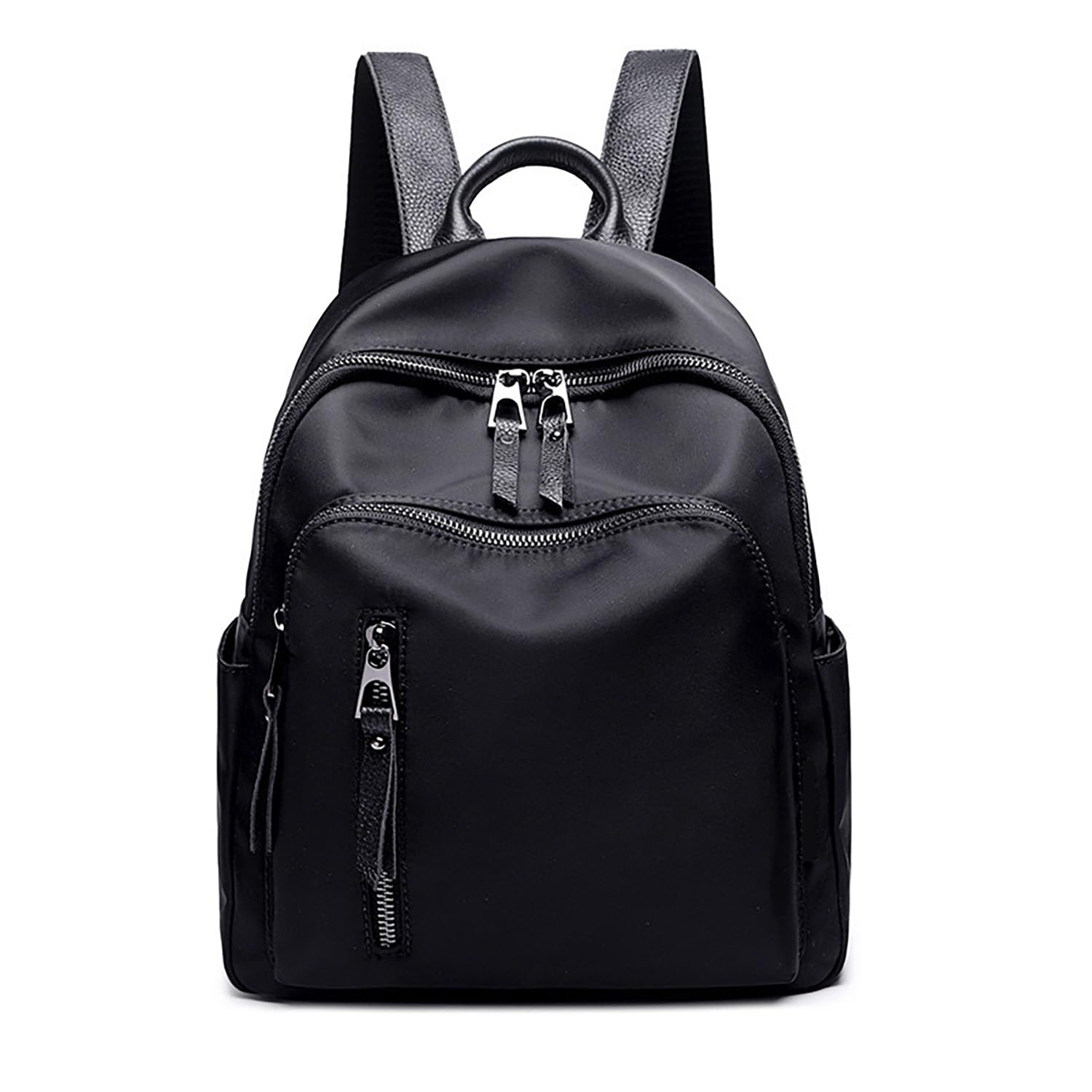 WuXingMeiLi Womens Backpack Womens Nylon Backpack Bags for Women Ladies, Mini Cute Small Backpack, Fashion Ladies Back Pack Black, Womens Backpack Handbags Waterproof