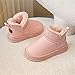 Zonkacen Unisex Boy Girl Non Slip Casual Fashion Memory Foam Winter Boots for Spring Autumn Climbing Street Snowball Fight Hiking Walk Snow Day New Year Pink 12.5 Little Kid