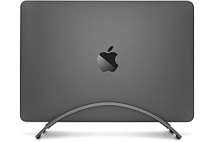 Space Gray BookArc Vertical MacBook Stand