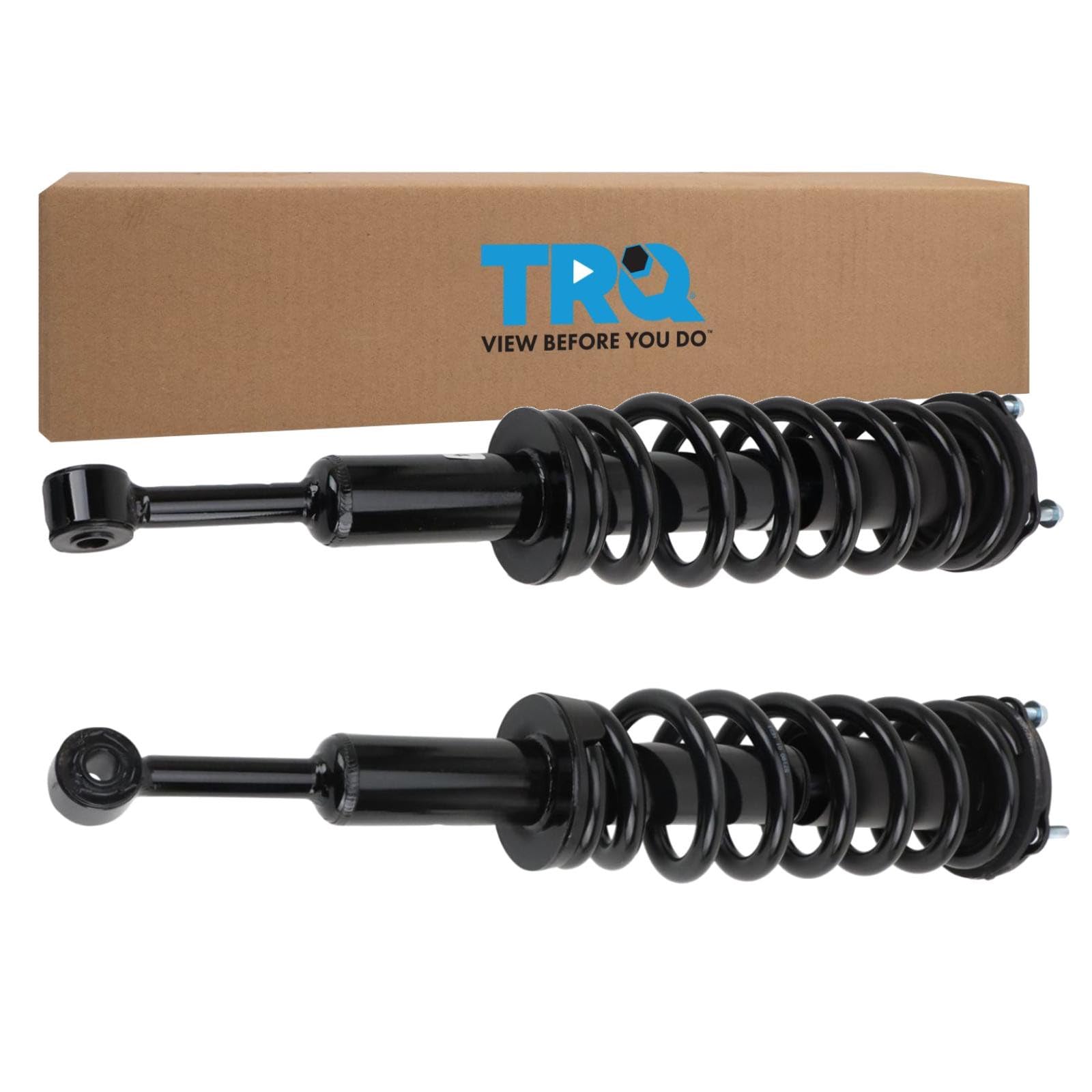 TRQ Front Shock &amp; Spring Assembly Set Compatible with 2008-2022 Toyota Sequoia