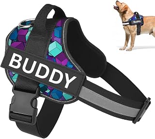 Aik India Dog Harness Chest Body Belt for Medium Dogs with Easy Control Handle, Breathable Soft Padding, Night Reflective,... Price In India