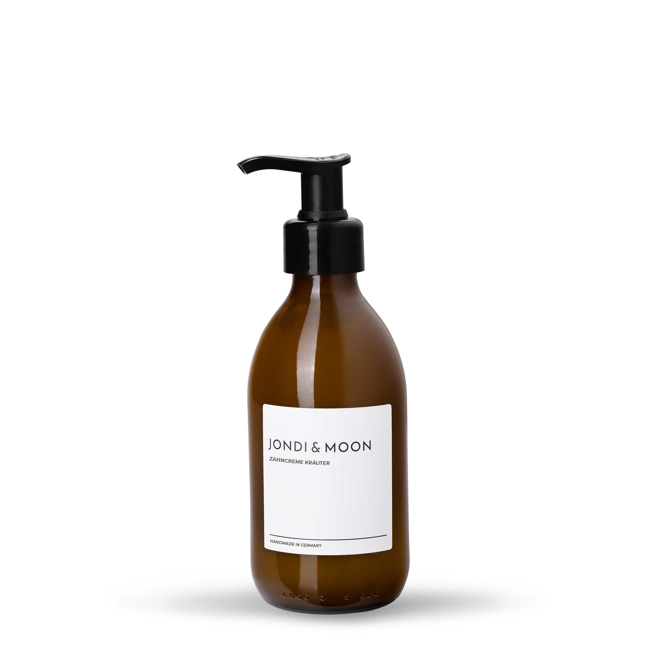 JONDI&MOON Zahncreme Kräuter – Nachfüllbare Zahnpasta mit Fluorid