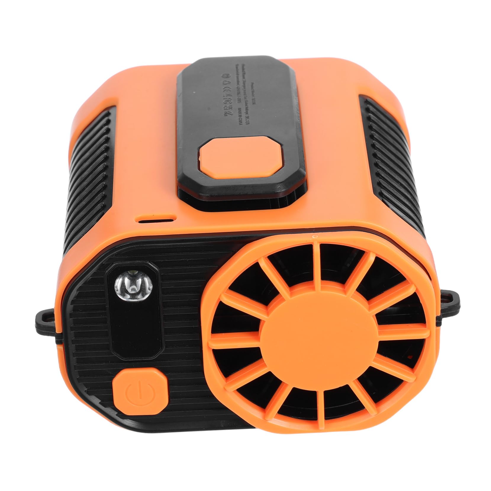 Ventilador portátil de cintura de 3600 mAh para trabajar fresco en el exterior