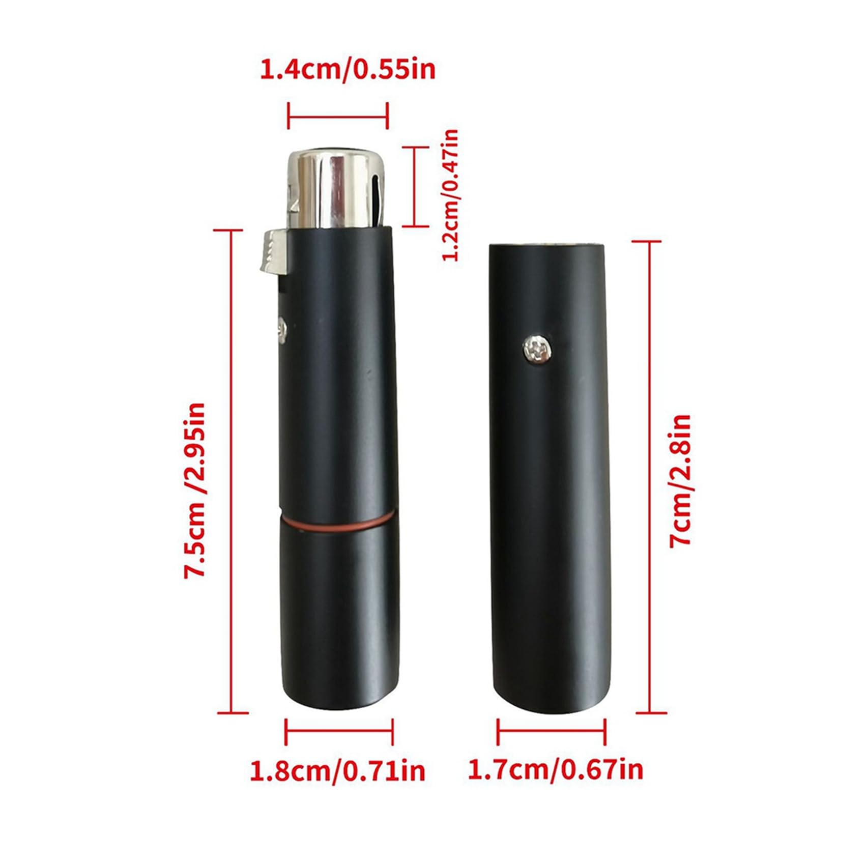 2 x tester kabli audio XLR interfejs test elektroniczny przyrząd testujący profesjonalny tester audio
