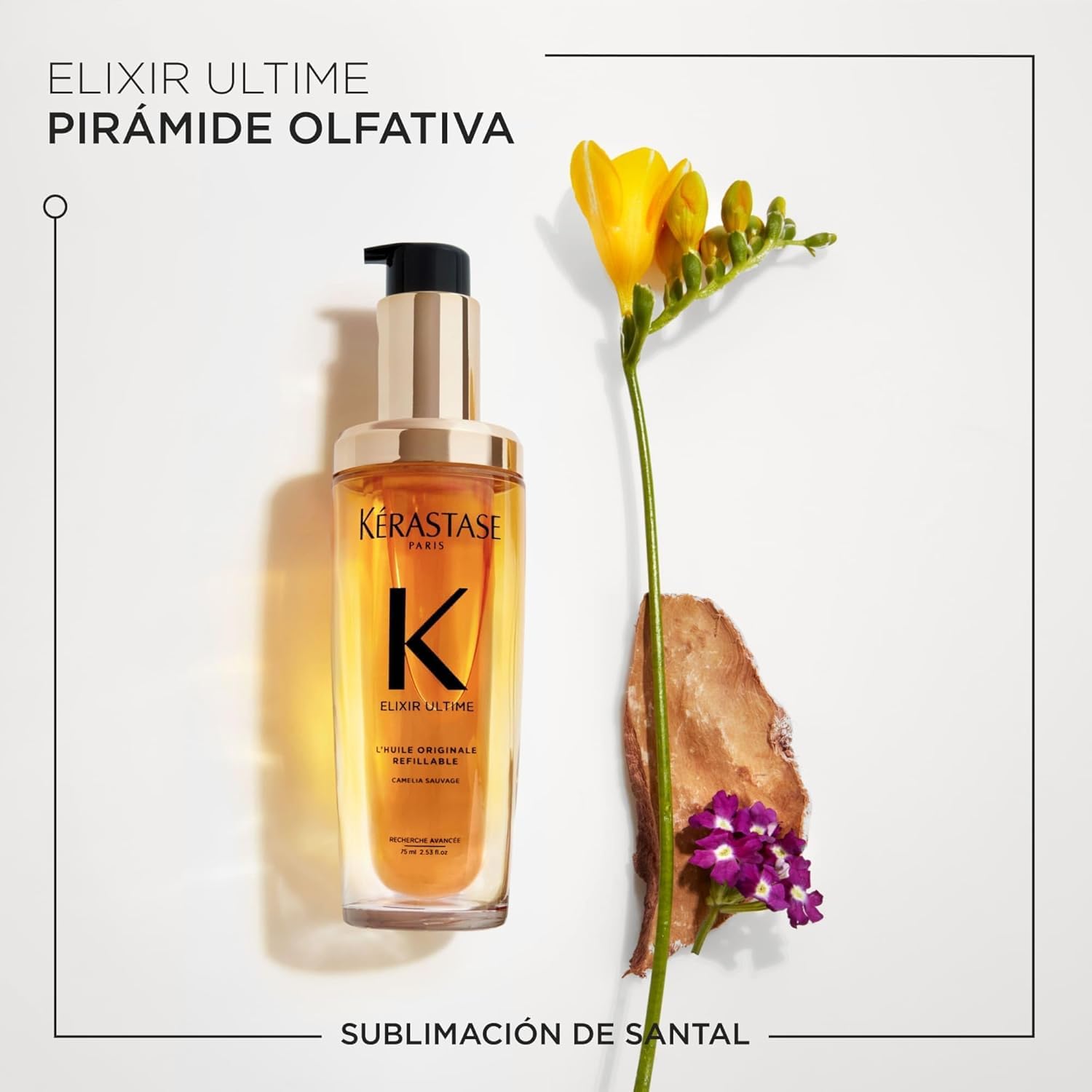 Kérastase Nutritive, Rutina Reparadora con Sérum de Noche 8H Magic Night y Aceite Antiencrespamiento Elixir Ultime, Revitaliza, Nutre y Repara, 90 ml + 75 ml