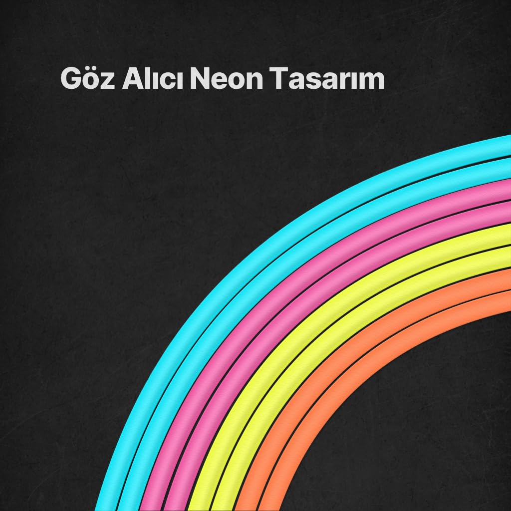 ttec USB-C - USB-C 120cm 60W PD/QC Hızlı Şarj/Data Kablosu Neon 2DK59N (Neon Sarı)