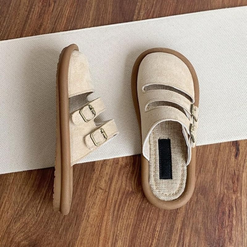 Fashionable Retro Women's Slippers - Comfortable and Breathable Slip on Clog, with Memory Foam Insole, Suitable for Both Indoor and Outdoor Use