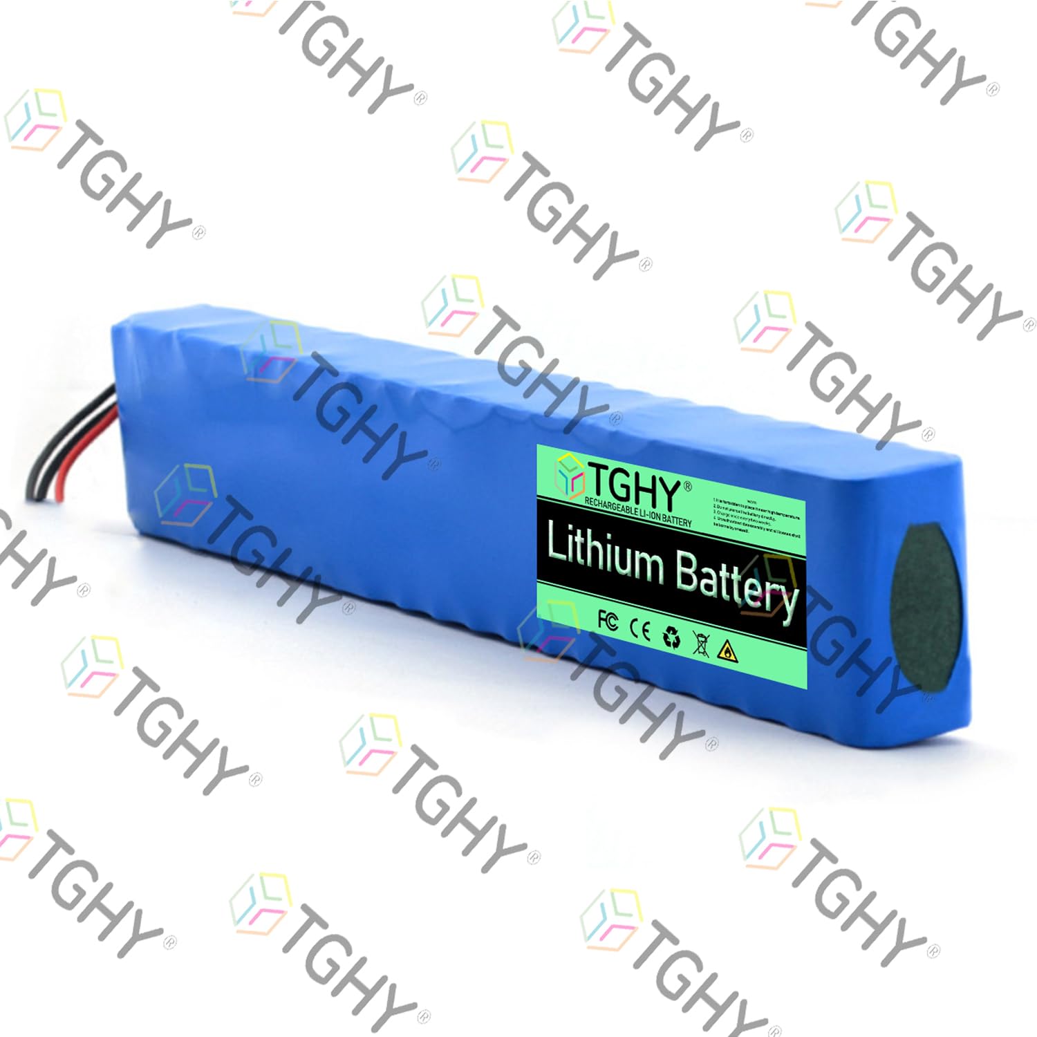 TGHY Batteria per Monopattino Elettrico da 36 V, 36V 8.8Ah 10.4Ah 12Ah, Pacco Batteria agli ioni di Litio per e-Bike con Caricabatterie, per Motori da 0 a 450 W.,36v 12ah,XT60+T Plug