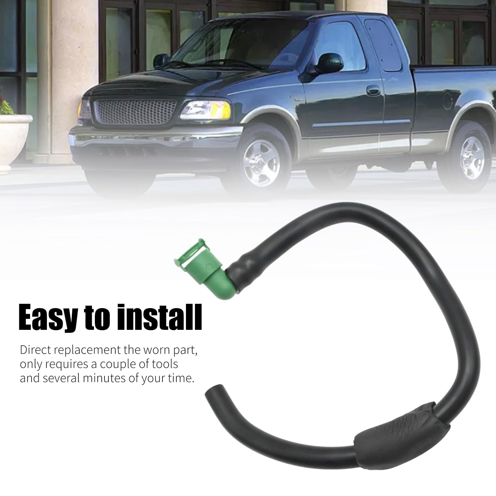 Hugall 46076 Fuel Vapor Purge Valve Hose Canister Separator Tube Assembly F75Z9D289AA Compatible With 1997-2004 Expedition F150 F250 Navigator Evaporative Emission System Line In | Whizz Fuel Lines - Foto 4