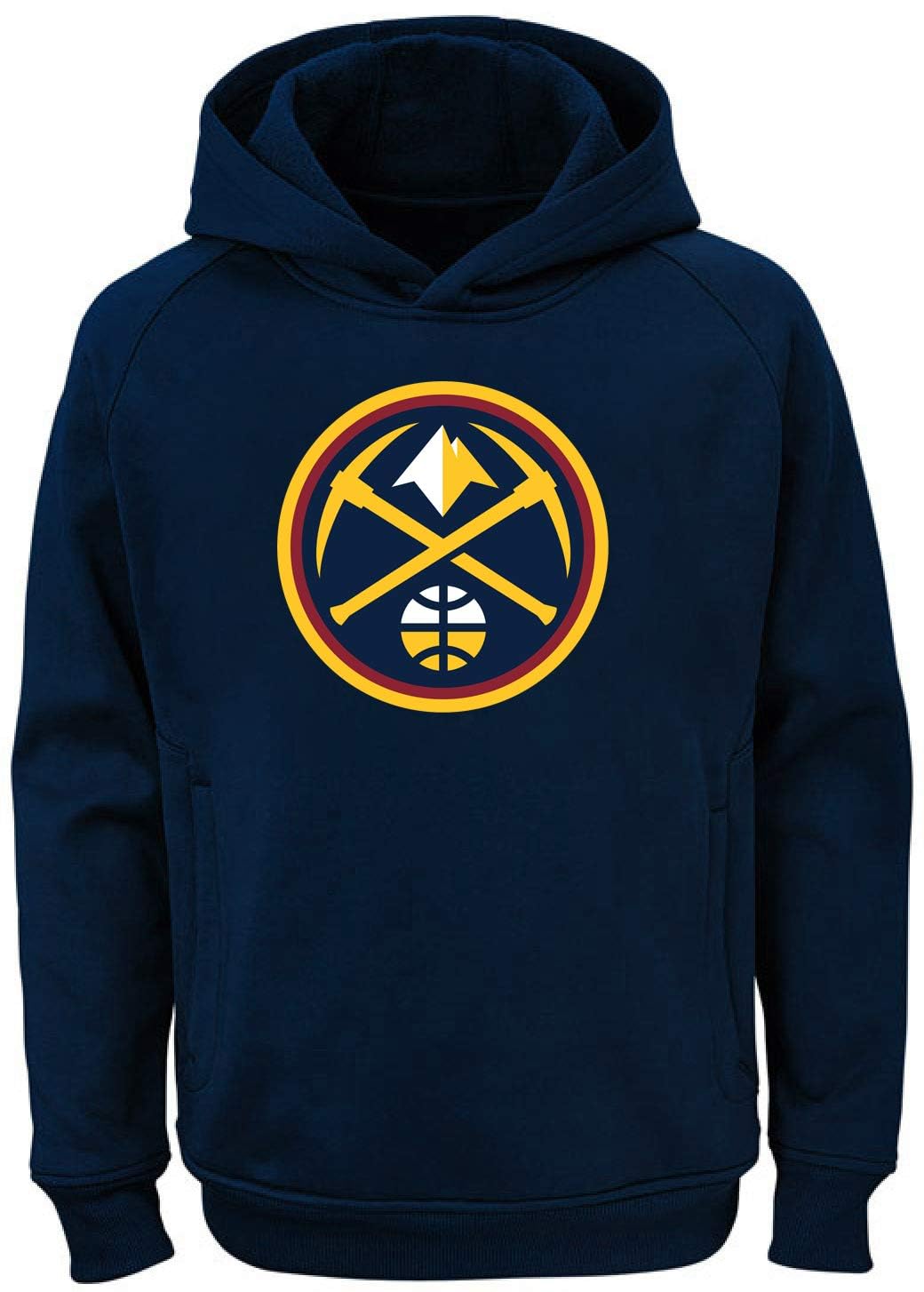 Outerstuff NBA Kids Youth 8-20 Team Color Alternate Polyester Performance Primary Logo Pullover Sweater Sweatshirt Hoodie — image 1