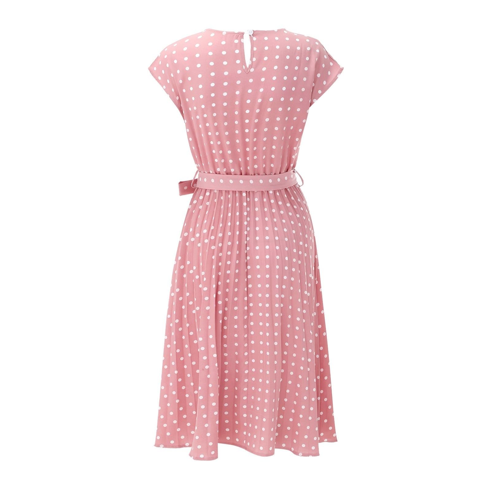 2026 Longue décontractée pour Femme avec Ceinture imprimé Tenue Quotidienne de Vacances Printemps-été-Automne élégance légère pour Toutes Occasions