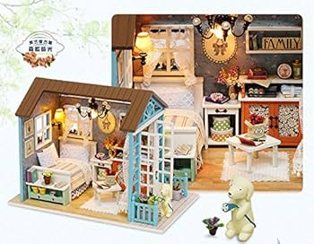 Amazon.co.jp: (t-FREAK)ドールハウス 手作りキットセット