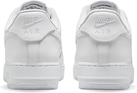 Amazon.com | Nike Men's Air Force 1 '07 Flyease Sneakers, White