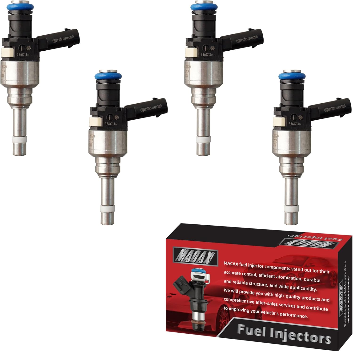 Set of 6 Fuel Injectors 12663380 FJ1152 Replacement Compatible with Buick Enclave Chevrolet Traverse 2012-2017 GMC Acadia 2012-2016 Acadia Limited 2017 3.6L V6 - Replaces 12634491 835-11111