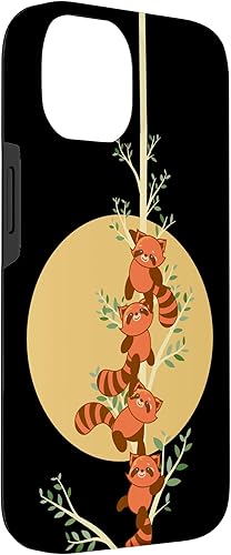 Miniatura 6 de Carcasa para iPhone 11 Pro Max, diseño de panda, color rojo