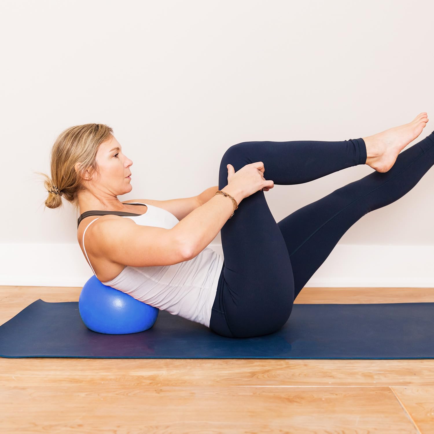 Ballon Pilates QWORK 25 cm Anti-Dérapant Gymnastique Yoga