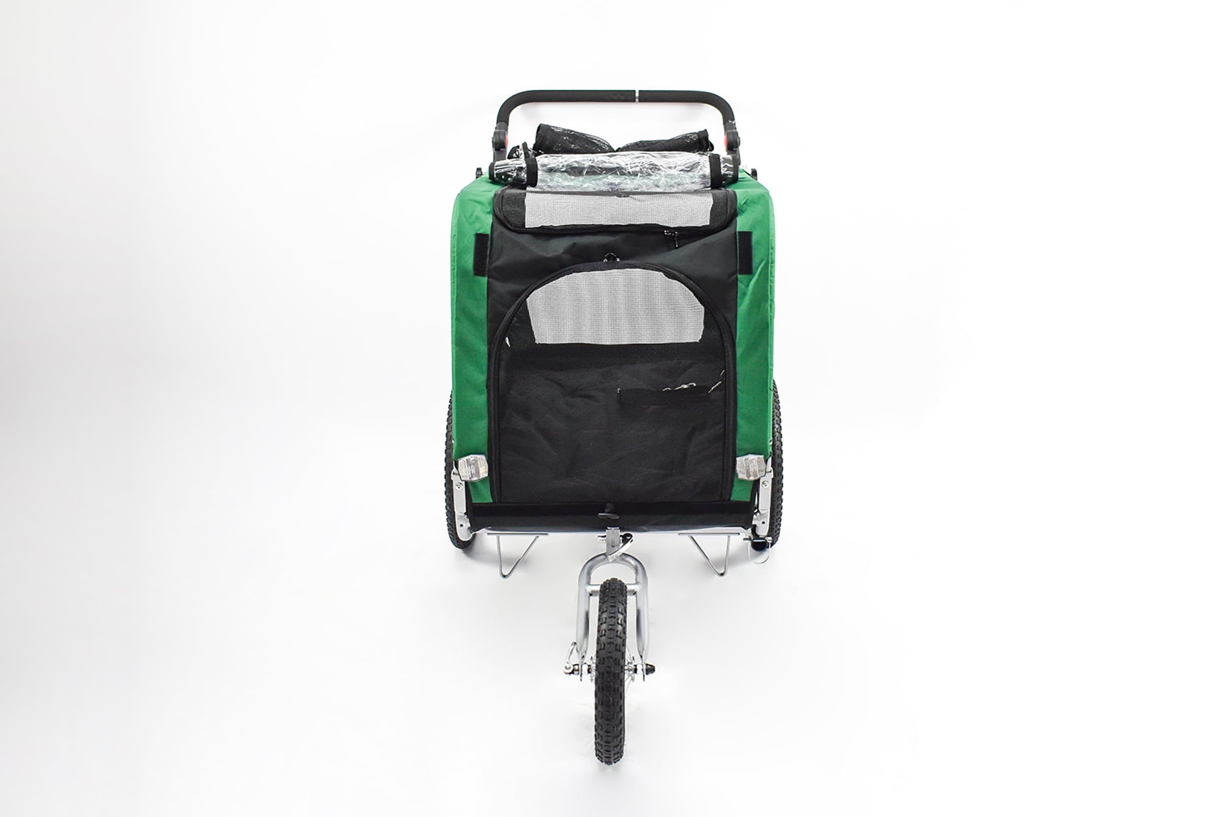 Remorque à vélo 2en1 pour Chien XL avec Suspension