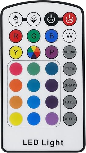 Miniatura 8 de (4) Rockville Mini RF1 RGBWA+ DJParty LED luces de lavado (acero inoxidable) + controles remotos RF