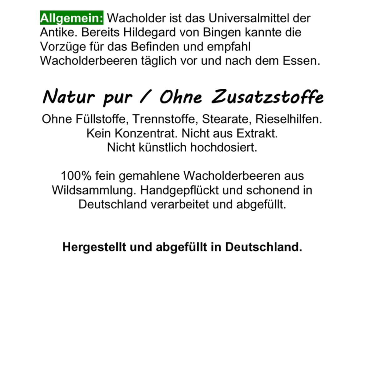 WACHOLDERBEEREN Wacholder 360 (3x120) Kapseln VERDAUUNG Blähungen Völlegefühle Sodbrennen Nieren durchspülen + Wasser ausscheiden. Magen Darm Leber Galle. 100% NATUR pur. 82900-3