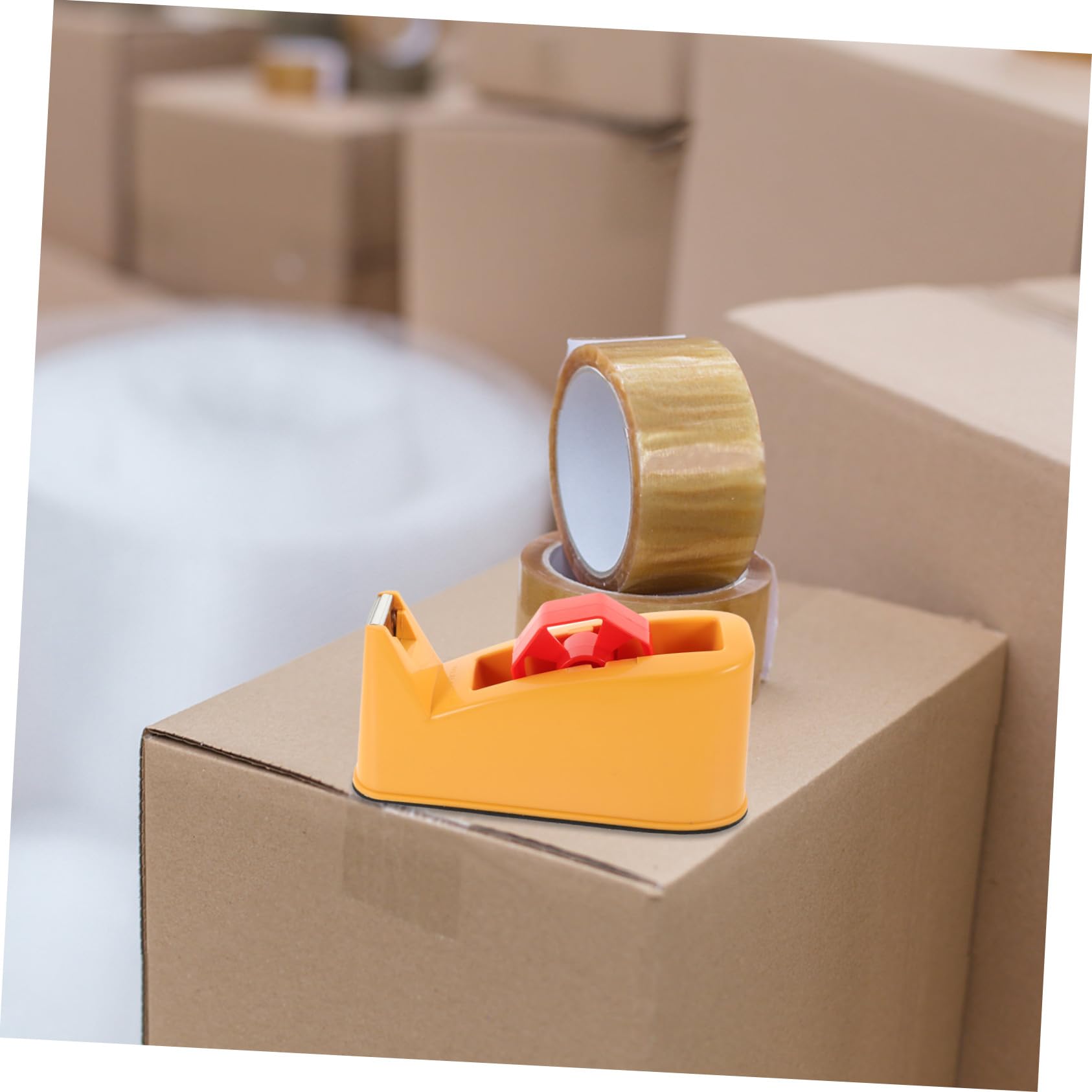 Tape Cutter Und Dispenser Für Kartonverpackung Manuelle Baler-maschine Langlebig Ergonomisches Design Für Zuhause Und Büro Farbe Zufällig