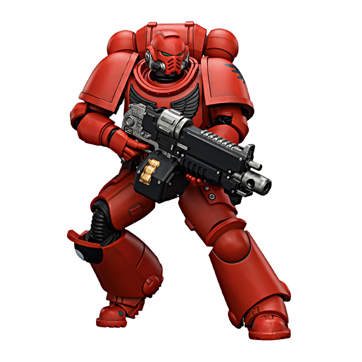 TOYVERSE JOYTOY Warhammer 40,000 Blood Angels Intercessor with Bolt Rifle, Bolt Pistol and Chainsword 1/18 Scale Action Figure Character Model 15+