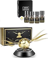 Vista 1 de Kwak's Ambientadores solares para automóvil, ambientador solar para automóvil con 4 botellas adicionales de repuesto para ambientador solar