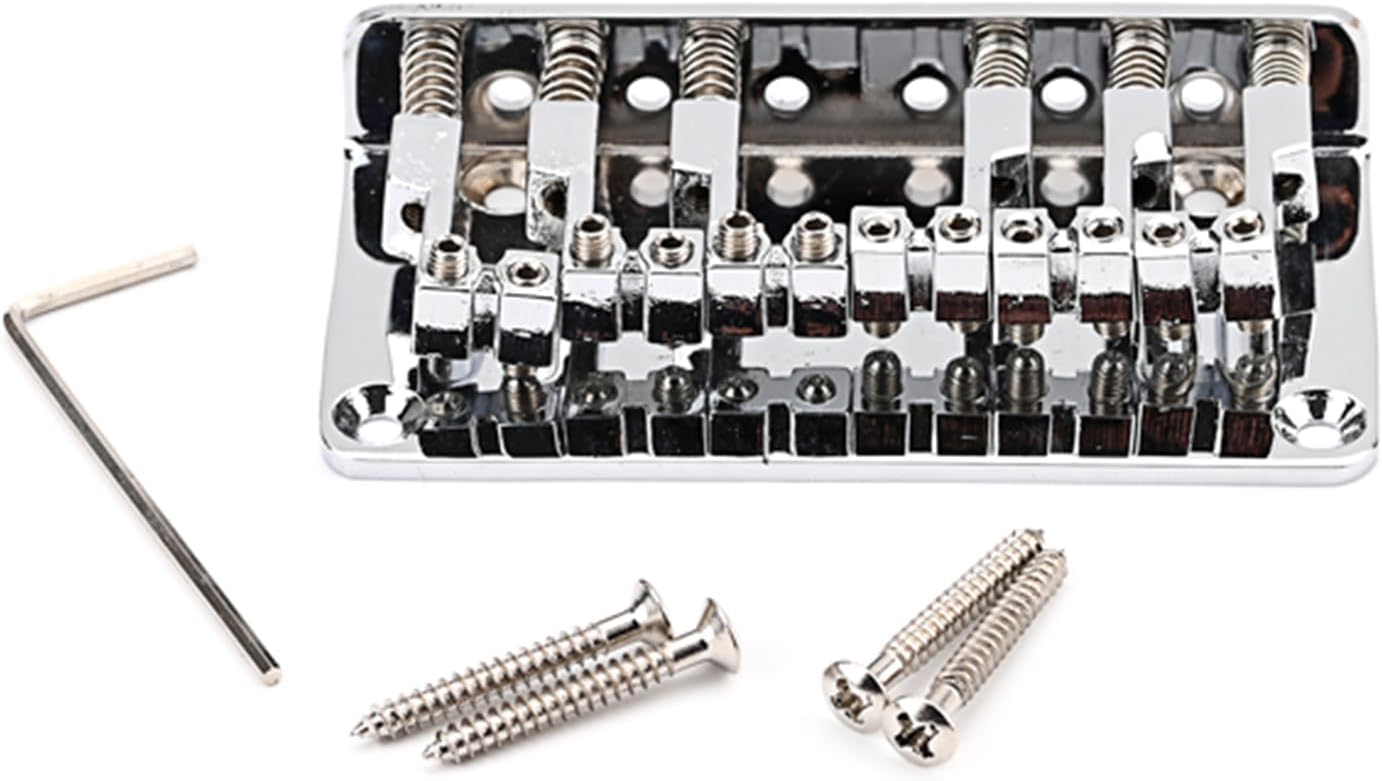 Amazon.com: 6 String Roller Electric Guitar Bridge Top Load Or Strings ...