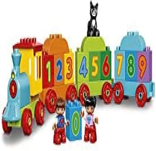 Miniatura 4 de LEGO Duplo mi primer tren de números 10847 de preescolar