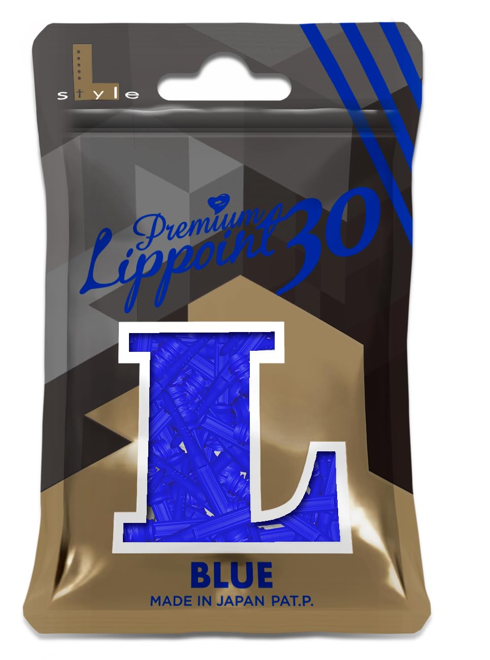 LSTYLE Premium Lippoint – Extra Long – Blue – 60 Count – Soft Tip Points – 2BA Thread — image 1