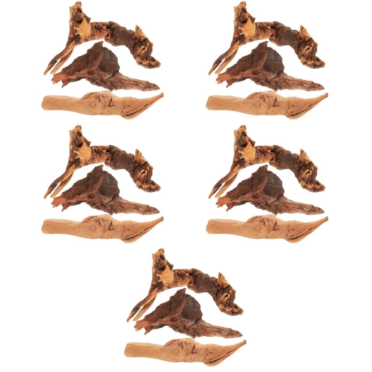 BESPORTBLE 5 Juegos Pecera Paisajismo Madera Hundida Adorno De Madera A La Decoración De Terrario Decoración De Reptiles De A La Decoraciones De Peceras Aire 3 Piezas * 5