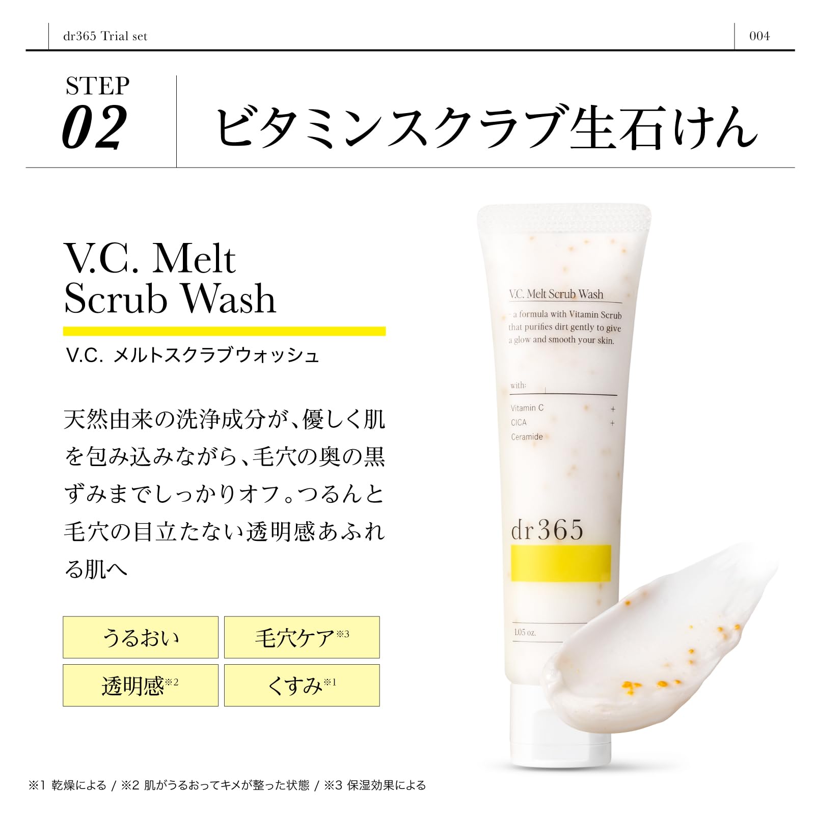 Amazon.co.jp: dr365 トライアルセット ビタミンc 化粧品セット 保湿