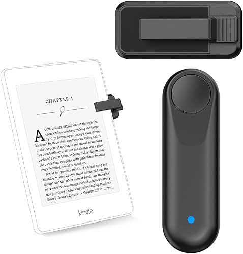 Miniatura 7 de Inncarvs RF Remote Control Page Turner para Kindle Paperwhite, cámara obturador remoto selfie, para iPad iPhone Android Tablets E-Book lectura