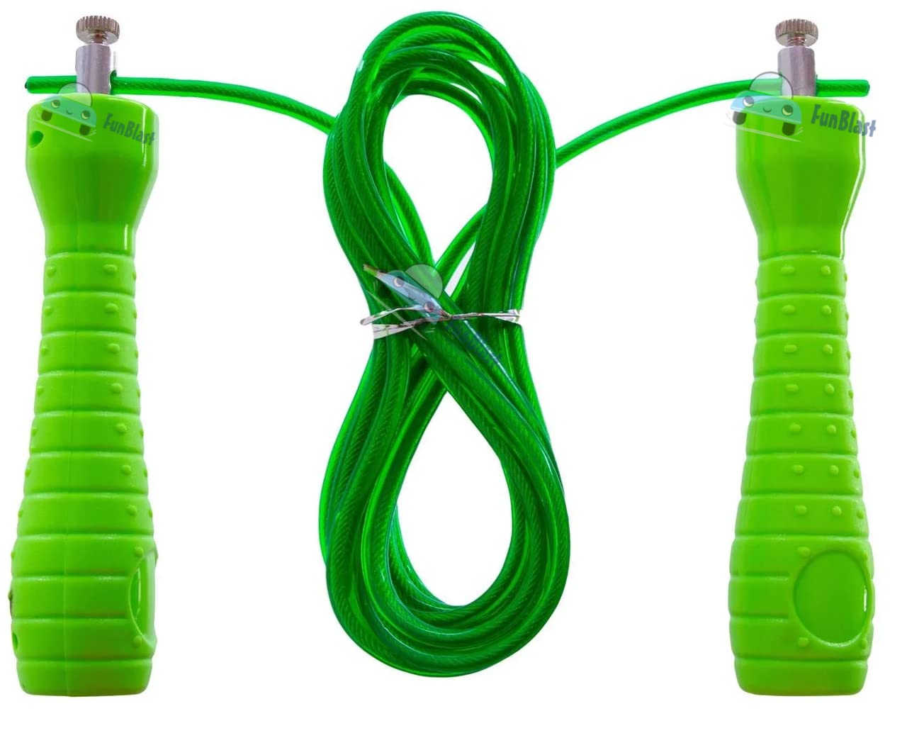 FunBlast Fitness Jumping Adjustable Skipping Rope for Gym Training, Exercise and Workout with Auto Counter & Comfortable Handles (Pack of 1) (Green) (B09NRR6TCV) Amazon Price History, Amazon Price Tracker